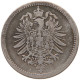 KAISERREICH 50 PFENNIG 1876 A  #c019 0043 - 50 Pfennig