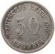 KAISERREICH 50 PFENNIG 1876 A  #a033 0531 - 50 Pfennig