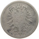 KAISERREICH 50 PFENNIG 1876 A  #a091 0395 - 50 Pfennig