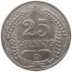 KAISERREICH 25 PFENNIG 1909 D  #a086 0947 - 25 Pfennig