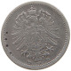 KAISERREICH 20 PFENNIG 1876 D  #t159 0117 - 20 Pfennig