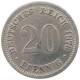 KAISERREICH 20 PFENNIG 1876 D  #a044 1011 - 20 Pfennig