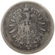 KAISERREICH 20 PFENNIG 1875 F  #a091 0933 - 20 Pfennig