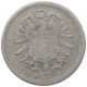 KAISERREICH 20 PFENNIG 1875 D  #t148 0775 - 20 Pfennig