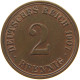 KAISERREICH 2 PFENNIG 1907 A  #c013 0319 - 2 Pfennig