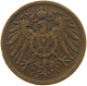 KAISERREICH 2 PFENNIG 1905 G  #s080 0161 - 2 Pfennig