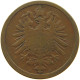 KAISERREICH 2 PFENNIG 1875 A  #a074 0587 - 2 Pfennig