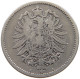 KAISERREICH MARK 1875 A  #a069 0067 - 1 Mark