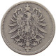 KAISERREICH MARK 1874 A  #a081 0487 - 1 Mark