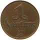 LATVIA SANTIMS 1935  #a074 0807 - Letland