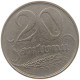 LATVIA 20 SANTIMU 1922  #s022 0015 - Lettonie