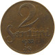 LATVIA 2 SANTIMI 1932  #c011 0207 - Lettonia