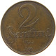 LATVIA 2 SANTIMI 1922  #c083 0407 - Lettonie