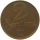 LATVIA 2 SANTIMI 1922  #c050 0257 - Letonia