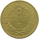 LEBANON 5 PIASTRES 1970  #a080 0707 - Libanon