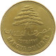 LEBANON 25 PIASTRES 1972  #a047 0189 - Líbano