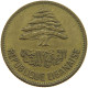 LEBANON 25 PIASTRES 1961  #c080 0197 - Lebanon