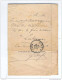 Lettre En Franchise CINEY 1887 Vers LATINNE - Ministère Des Finances Succession  --  GG387 - Franchise