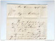 Lettre Médaillon 10 C SOTTEGHEM 1855  - Boite Rurale A Origine Manuscrite MARIE AUDENHOVE  --  GG755 - Correo Rural