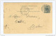 Entier Postal 5 C Chiffre Simple Cercle TONGRES 1893 -  Repiquage Theelen - Michiels , Uitgever  -  GG433 - Postcards 1871-1909