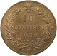 ITALY 10 CENTESIMI 1894 BI Umberto I (1878-1900) #t061 0323 - 1878-1900 : Umberto I