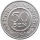 INDONESIA 50 SEN 1961  #s064 0217 - Indonésie