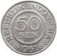 INDONESIA 50 SEN 1961  #a053 0609 - Indonesia