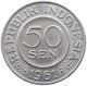 INDONESIA 50 SEN 1961  #a022 0011 - Indonésie