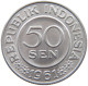 INDONESIA 50 SEN 1961  #a070 0529 - Indonésie