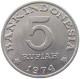 INDONESIA 5 RUPIAH 1974  #s079 0345 - Indonesia