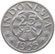 INDONESIA 25 SEN 1955  #s079 0313 - Indonésie