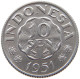 INDONESIA 10 SEN 1951  #s069 0365 - Indonesien