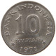 INDONESIA 10 RUPIAH 1971  #s079 0639 - Indonésie