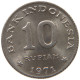 INDONESIA 10 RUPIAH 1971  #s066 0175 - Indonesia