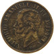 ITALY CENTESIMO 1861 M Vittorio Emanuele II. 1861 - 1878 #a094 0025 - 1861-1878 : Vittoro Emanuele II