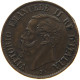 ITALY CENTESIMO 1861 M Vittorio Emanuele II. 1861 - 1878 #s079 0187 - 1861-1878 : Vittoro Emanuele II