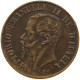 ITALY CENTESIMO 1861 M Vittorio Emmanuele II. (1861-1878) #t109 0137 - 1861-1878 : Vittoro Emanuele II