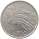 ITALY 500 LIRE 1961  #c081 0623 - 500 Lire