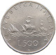 ITALY 500 LIRE 1960  #a020 0207 - 500 Lire