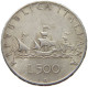 ITALY 500 LIRE 1958  #s075 0563 - 500 Lire