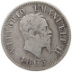 ITALY 50 CENTESIMI 1863 M Vittorio Emanuele II. 1861 - 1878 #s049 0597 - 1861-1878 : Vittoro Emanuele II