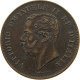 ITALY 5 CENTESIMI 1861 M Vittorio Emmanuele II. (1861-1878) #T107 0539 - Andere & Zonder Classificatie