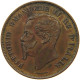 ITALY 5 CENTESIMI 1861 M Vittorio Emanuele II. 1861 - 1878 #s077 0337 - Altri & Non Classificati