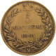 ITALY 5 CENTESIMI 1861 M Vittorio Emanuele II. 1861 - 1878 #a042 0281 - Sonstige & Ohne Zuordnung