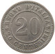 ITALY 20 CENTESIMI 1894 KB UMBERTO I. 1878-1900 #a034 0781 - 1878-1900 : Umberto I
