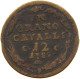 ITALY STATES NAPLES 12 CAVALLI 1789 Ferdinando IV (I) Di Borbone, 1759-1816 #a011 0235 - Neapel & Sizilien