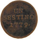 ITALY STATES MILANO SESTINO 1779 Maria Theresia (1740-1780) #t016 0403 - Altri & Non Classificati