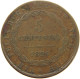 ITALY STATES SARDINIA 5 CENTESIMI 1826 Carlo Felice 1821-1831 #c020 0315 - Italian Piedmont-Sardinia-Savoie