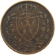 ITALY STATES SARDINIA 5 CENTESIMI 1826 Carlo Felice 1821-1831 #a010 0303 - Piemont-Sardinien-It. Savoyen