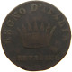 ITALY STATES NAPOLEON I. CENTESIMO 1813 V Napoleon I. (1804-1814, 1815) #c083 0351 - Napoleoniche